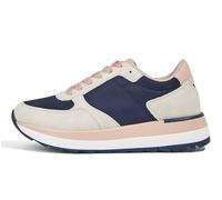 LUCKY STEP Zapatillas para Caminar de Mujer | Zapatillas de Moda con Plataforma para Mujer, Zapatos Casual con Cordones