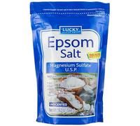 Lucky Super Soft Magnesium Sulfate U.S.P. Epsom Salt, 19.2 Ounce