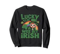 Lucky To Be A Wee bit Irish-ish Feliz Día de San Patricio Sudadera