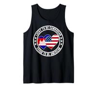 Lucky To Be Cambodian Proud To Be American Cambodia Bandera de Estados Unidos Camiseta sin Mangas