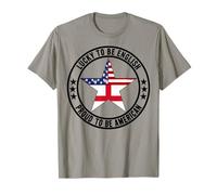 Lucky To Be English Proud To Be American England Bandera de Estados Unidos Camiseta