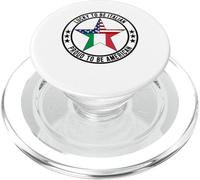 Lucky To Be Italian Proud To Be American Italy - Bandera de Estados Unidos PopSockets PopGrip para MagSafe