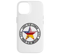 Lucky To Be Spanish Orgulloso De Ser American Assumption of Mary Carcasa para iPhone 14