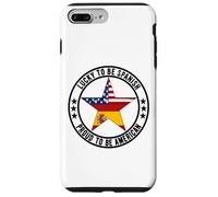 Lucky To Be Spanish Orgulloso De Ser American Assumption of Mary Carcasa para iPhone 7 Plus/8 Plus
