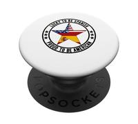Lucky To Be Spanish Orgulloso De Ser American Assumption of Mary PopSockets PopGrip Adhesivo