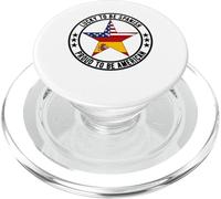 Lucky To Be Spanish Orgulloso De Ser American Assumption of Mary PopSockets PopGrip para MagSafe
