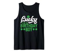 Lucky To Be The Birthday Boy Día de San Patricio Camiseta sin Mangas