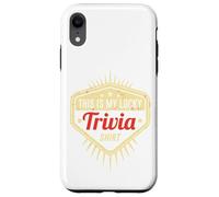 Lucky Trivia Traje | Pub Quiz Game | Trivia Night Carcasa para iPhone XR