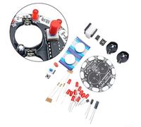 Lucky Wheel Circuit Kit con contador decimal y temporizador NE555 para construir conocimientos fundamentales en electrónica digital (A)