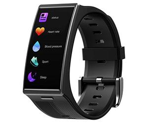 LuckyGirls TICWRIS GTX Smart Watch 1,91 Pulgadas Fitness-Tracker Monitor de frecuencia cardíaca a Prueba de Agua, Admite Datos precisos para 9 Modos de Entrenamiento