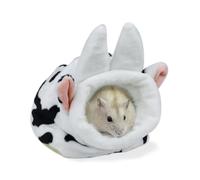 LuckyOpt Cama para hámster, linda cama de conejillo de indias con ropa de cama extraíble, cama pequeña y suave para mascotas para conejillos de indias erizo sirio Gerbil mascotas pequeñas