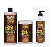 LUCKYSTAR-PACK PROMOCIONAL DONA FLORA PELAZO, CHAMPU 1000 ML ,MASCARILLA 1000 ML Y LEAVE-IN 500 ML
