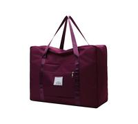 Luckywaqng Bolsa de viaje de gran capacidad extensible plegable bolsa de viaje con mangas de barra, bolso de deporte bolsa de noche de fin de semana adecuado para viajes, deportes, fitness y mi país