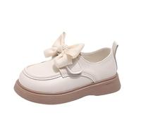 Luckywaqng Zapatos de invierno 28 1 3 Years Old Spring and Otoumn Girls Small Leather Shoes Baby Single Shoes Kinderschuhe 35, beige, 25.5 EU