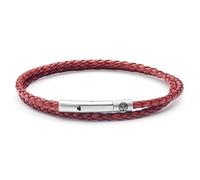 Lucleon Pulseras de cuero para hombre, 3 mm, azul marino, pulsera magnética ajustable para hombres, cumpleaños, aniversario, novio, Medium, Cuero, No es una piedra preciosa