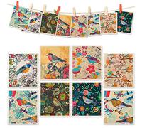 Lucomb Paños de Cocina suecos Toalla de Cocina Multiusos Toalla de Cocina Absorbente de Flores, paños de Limpieza Suaves Reutilizables Lavables paños de Cocina Decorativos Toalla de Mano