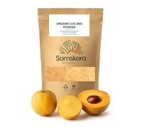 Lúcuma BIO en Polvo Crudo | Samskara Tribe | Fruta en polvo naturalmente dulce | Fuente de fibra, energía y vitaminas | Alternativa natural sin azúcares - Frescura garantizada - 500g