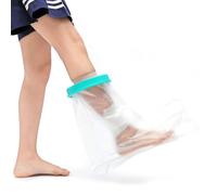 Lucxhcky - Funda impermeable para pierna de ducha, protección contra la pierna para adultos, protección impermeable para ducha para mantener yeso y vendaje seco utilizado para ducha (tobillo adulto)