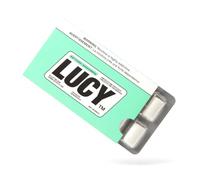 LUCY Chew and Park Goma de mascar de nicotina, 4 mg, 9 paquetes, variedad - (90 piezas), nicotina más limpia, excelente sabor, alternativa a la nicotina, conveniente (menta verde)