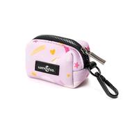 Lucy & Co. Unicorn Magic - Soporte para bolsas de excrementos de perro, dispensador a prueba de fugas, recogedor higiénico para excrementos de mascotas (unicornios morados y rosas)