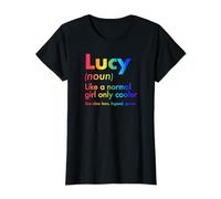 Lucy como Una Chica Normal Solo Cooler Queen Nombre Camiseta