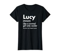 Lucy como Una Chica Normal Solo Cooler Queen Nombre Camiseta