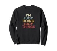 Lucy Name Lucy Personalized Name First Given Sudadera