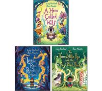 Lucy Rowland 3 Books Collection Set(Little Red Reading Hood, The Three Little Pigs and the Big Bad Book, A Hero Called Wolf)