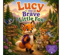 Lucy the Brave Little Fox: A Children's Book About Courage, Kindness, and Helping Others (Little Heroes, Big Hearts)
