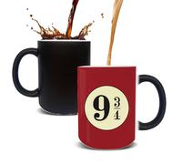 LUCYLANKER Taza de Café Mágica Mapa de Predator Taza de Cerámica Taza que Cambia de Color Con Reacción de Calor Regalo Personalizado para Hombres, Mujeres, Amigos y Familiares, 350 ML (Color 9)