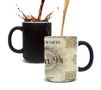 LUCYLANKER Taza de Café Mágica Mapa de Predator Taza de Cerámica Taza que Cambia de Color Con Reacción de Calor Regalo Personalizado para Hombres, Mujeres, Amigos y Familiares, 350 ML (Color 8)