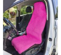 LUCYLEXIXI Toalla de sudor impermeable para asiento de coche, perfecta para asiento de coche, camión, SUV, ideal para entrenamiento después del gimnasio, correr, natación, playa y senderismo (rosa)