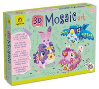 Ludattica 23348 - Creative Games - 3D Mosaic Art. Set creativo de figura en mosaico. Más 5 años. Made in Italy