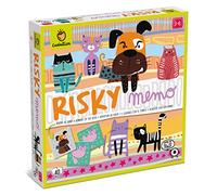 Ludattica Risky Memory: MefieZ-Te del Perro 12,3 x 12,3 x 11,8 cm, con 40 cartas e instrucciones, 3+