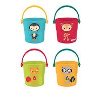Ludi- Cubos animalitos Juguetes de baño, Multicolor, Small (40057)