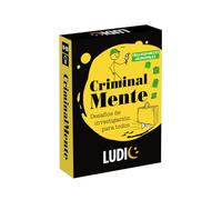 Ludic - Criminalmente | Caso Policial para Resolver con 3 Casos | Resuelve El Crimen con Este Juego De Mesa 10 Años O Más | Juego De Cartas con 50 Cartas con 3 Historias De Investigación