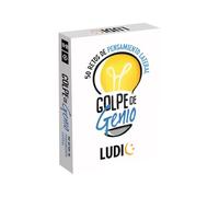 Ludic - Golpe De Genio | Juegos De Mesa Niños 10 Años O Más | Rompecabezas Niños Y Rompecabezas Adultos con 50 Retos | Juegos De Cartas con 50 Cartas Y para 2 Personas O Más