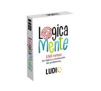 Ludic - Lógicamente | Juegos De Mesa Niños 10 Años O Más | Rompecabezas Niños Y Rompecabezas Adultos con 150 Retos | Juegos De Cartas con 50 Cartas Y para 2 Personas O Más