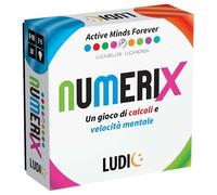 LUDIC - Numerix - Un juego que estimula la atención y la velocidad de cálculo | Juego de velocidad mental y preparación, juego de sociedad para niños, adultos y familias, juegos de mesa 8 años, idea