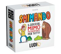 LUDIC - Smimando - El juego del Mimo más divertido para todos. Nueva versión: situaciones improbables y muchas risas, juego de sociedad para amigos y familias, idea de regalo para niños, adolescentes