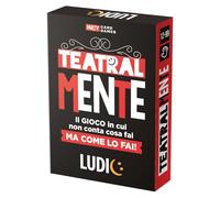 Ludic - Teatralmente - El Juego en el que No Cuenta Que Hacer Pero Cómo Lo Hace! - Juego de mesa 4-16 jugadores, 12 años, un juego de cartas para toda la familia | IT60889