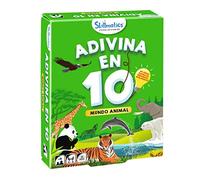 Ludilo - ¡Adivina En 10! Mundo Animal | Juegos De Mesa Niños 6 Años O Más | Juegos Educativos 6 Años | Juego Cartas Niños Y Adultos | Juegos De Viaje para Niños