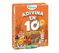 Ludilo - ¡Adivina En 10! Países del Mundo | Juego De Mesa 8 Años | Juego Cartas Niños 8 Años O Más | Juegos De Mesa 30 Min | Juegos de Cartas En Familia