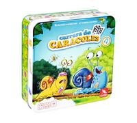 Ludilo - Carrera De Caracoles | Juegos De Mesa 5 Años O Más con 6 Caracoles | Juegos Educativos Niños 5 Años De Estrategia | Juego Mesa con Un Table De Juego Y 1 Tablero De Podio