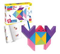 Ludilo - Cubimag Jr Rompecabezas Niños Tangram Infantil Juguetes Niños 3 Años O Más Juegos Infantiles Juegos Educativos Niños 3 Años O Más