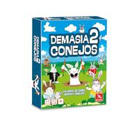 Ludilo - Demasia2 Conejos | Juego De Mesa 7 Años O Más | Juegos De Mesa para 2 A 4 Jugadores | Juegos Infantiles | Juego Cartas Niños 15 Min | Regalo Niño 7 Años