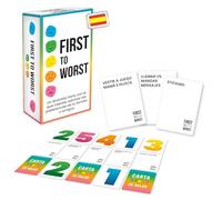 Ludilo - First To Worst | Juegos De Mesa Niños 8 Años O Más | Juegos De Mesa Familiares | Juego De Cartas Cooperativo | para Niños Y Adultos