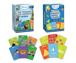 Ludilo - Pack 2 Flashcards | Pictogramas Autismo Español | Juegos Educativos | Abecedario para Niños | Juegos Educativos Niños 2 Años | Juego Cartas 30 Min