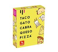Ludilo - Taco Gato Cabra Queso Pizza | Juegos De Mesa | Juegos De Mesa Niños 8 Años O Más | Juego De Cartas con 60 Cartas | Regalo Niño 8 Años O Más De 3 A 8 Jugadores