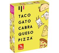 Ludilo - Taco Gato Cabra Queso Pizza | Juegos De Mesa | Juegos De Mesa Niños 8 Años O Más | Juego De Cartas con 60 Cartas | Regalo Niño 8 Años O Más De 3 A 8 Jugadores